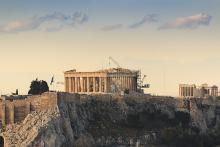 Vista del Partenón y Erecteón